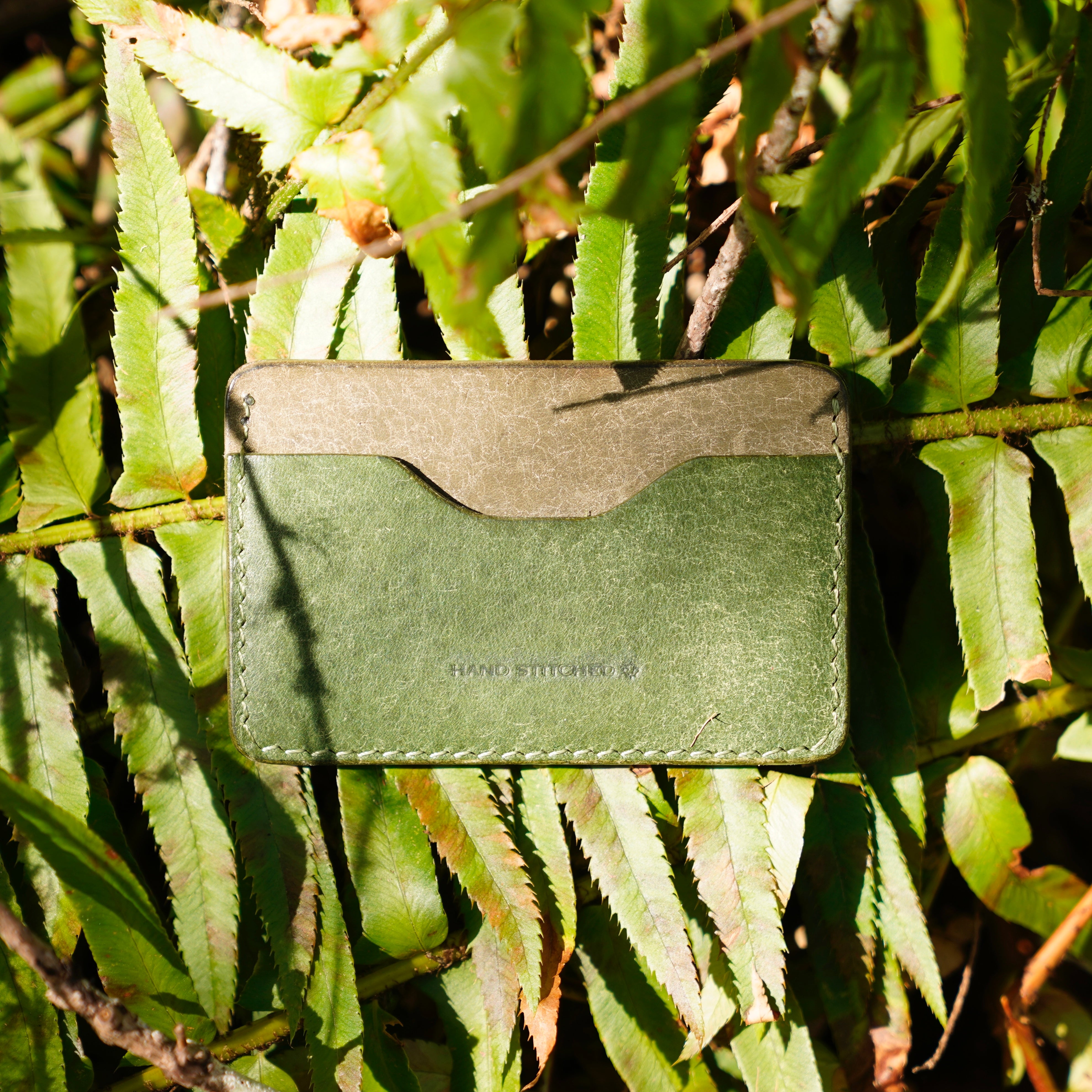 Coastal Moss Card and Cash Holder