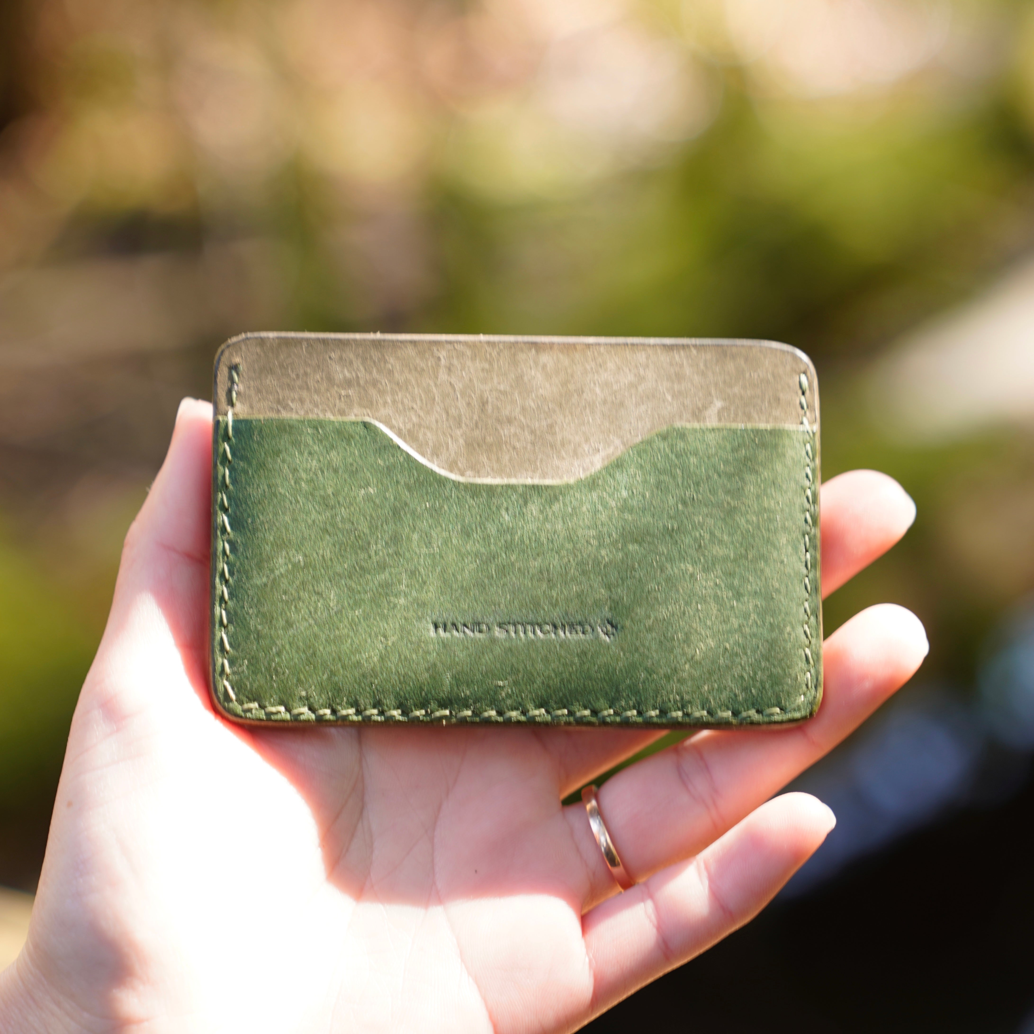 Coastal Moss Card and Cash Holder
